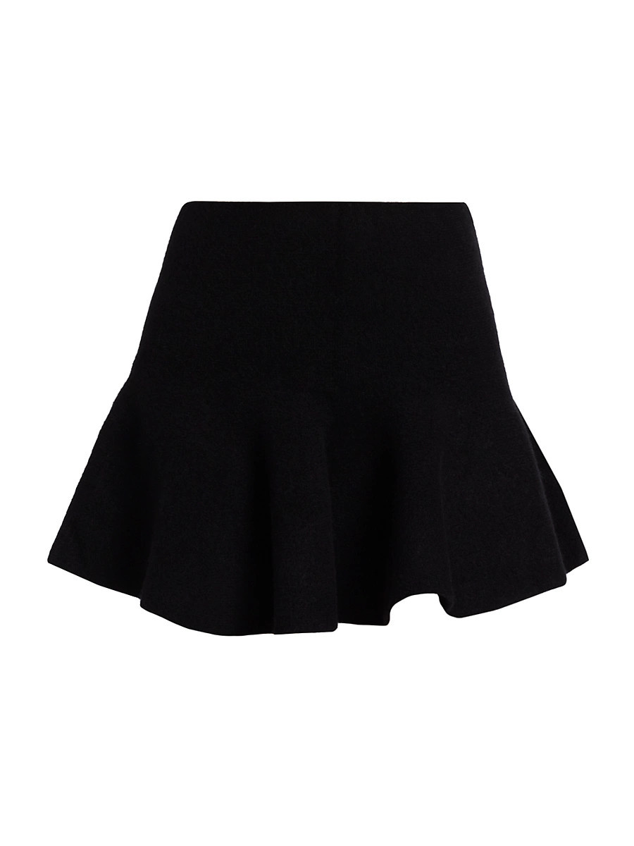 Women's Mapache Flare Miniskirt - Black - Size Small | Saks Fifth Avenue