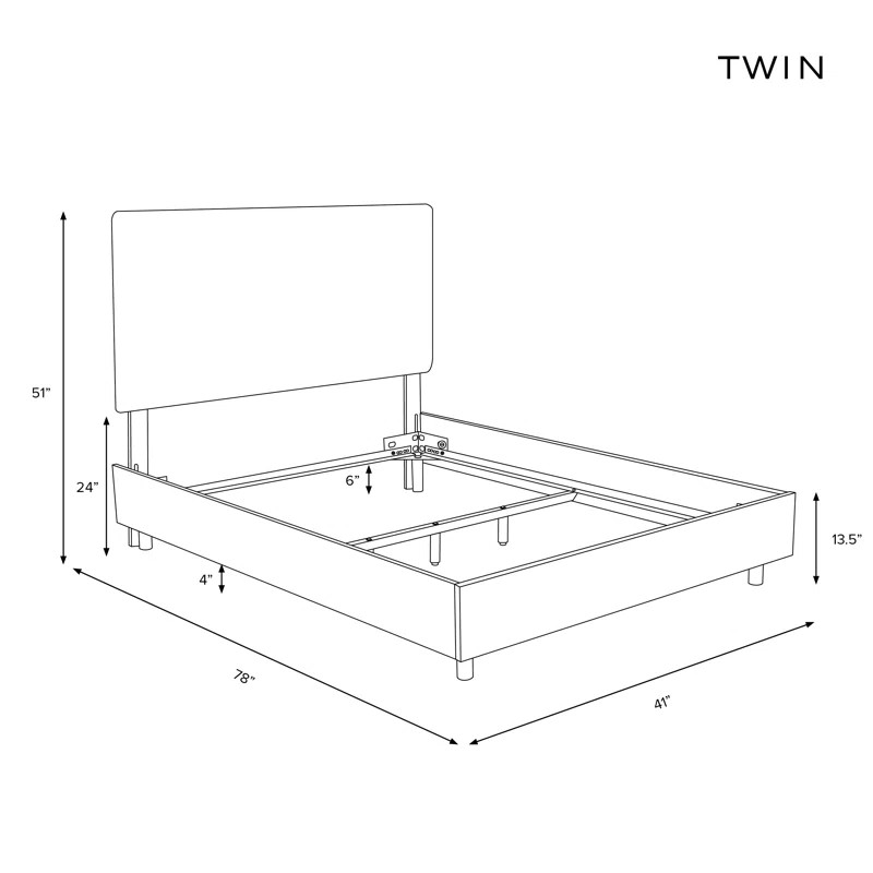 Emery Upholstered Bed | Wayfair North America