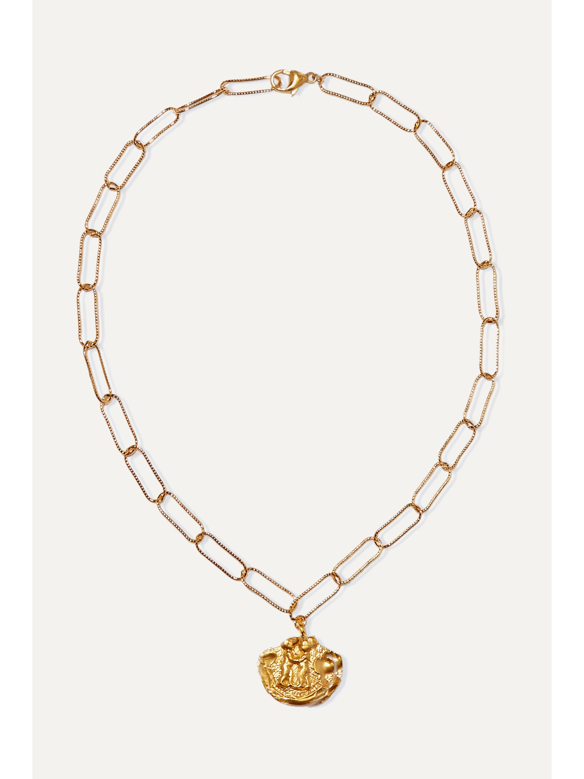 Paola and Francesca gold-plated necklace | NET-A-PORTER (US)