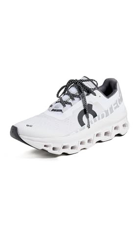 On Women's Cloudmonster Sneakers, All White, 8.5 Medium US | Amazon (US)