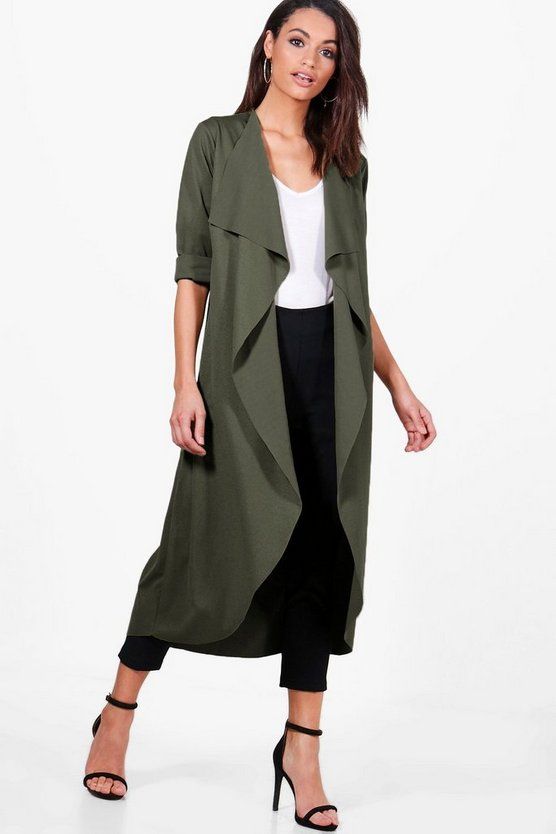 Waterfall Duster | Boohoo.com (US & CA)