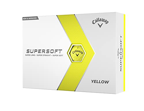 Callaway Golf Supersoft Golf Balls (2023, Yellow) | Amazon (US)