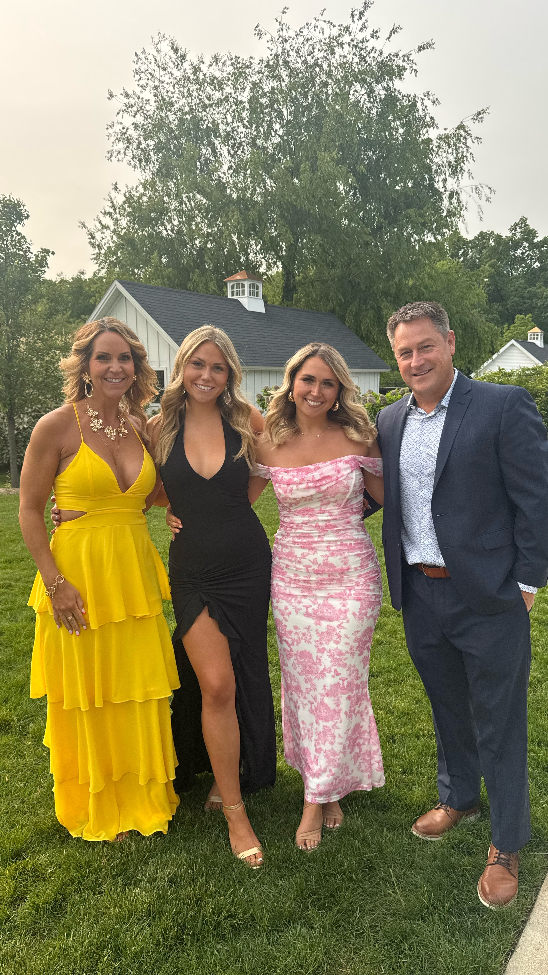  Check out these 3 wedding guest dresses: mother/daughter edition.
Yellow dress in a medium.
Black dress in a small.
Flowered dress in a small.

#LTKSummerEdit #LTKFindsUnder100 #LTKWedding