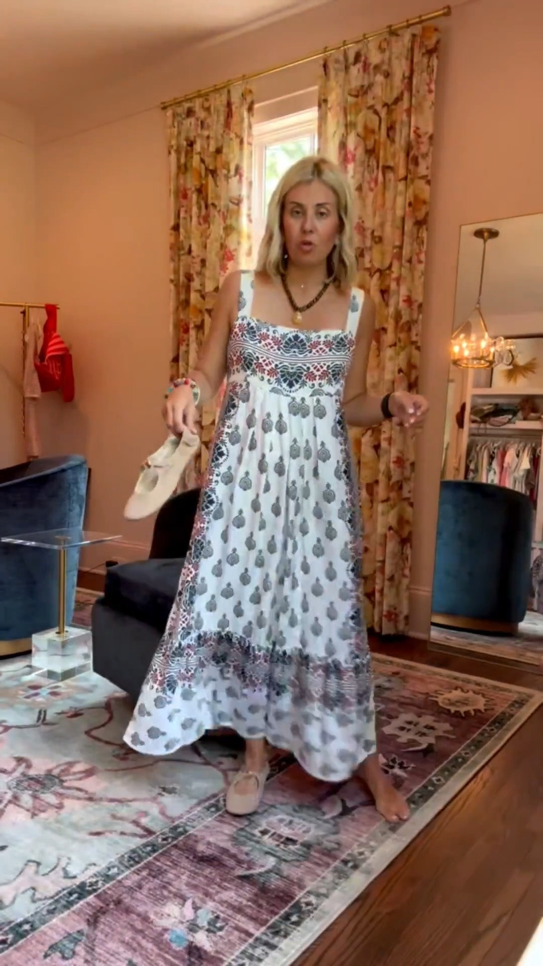 Any Ole Miss fans out there?? This red & blue dress is so good! I’m in a small dress (need xs) and 7.5 flats (sized 1/2 down).

*code Catherine20 at Allie + Bess

#LTKdayinmylife #LTKOver40 #LTKSaleAlert