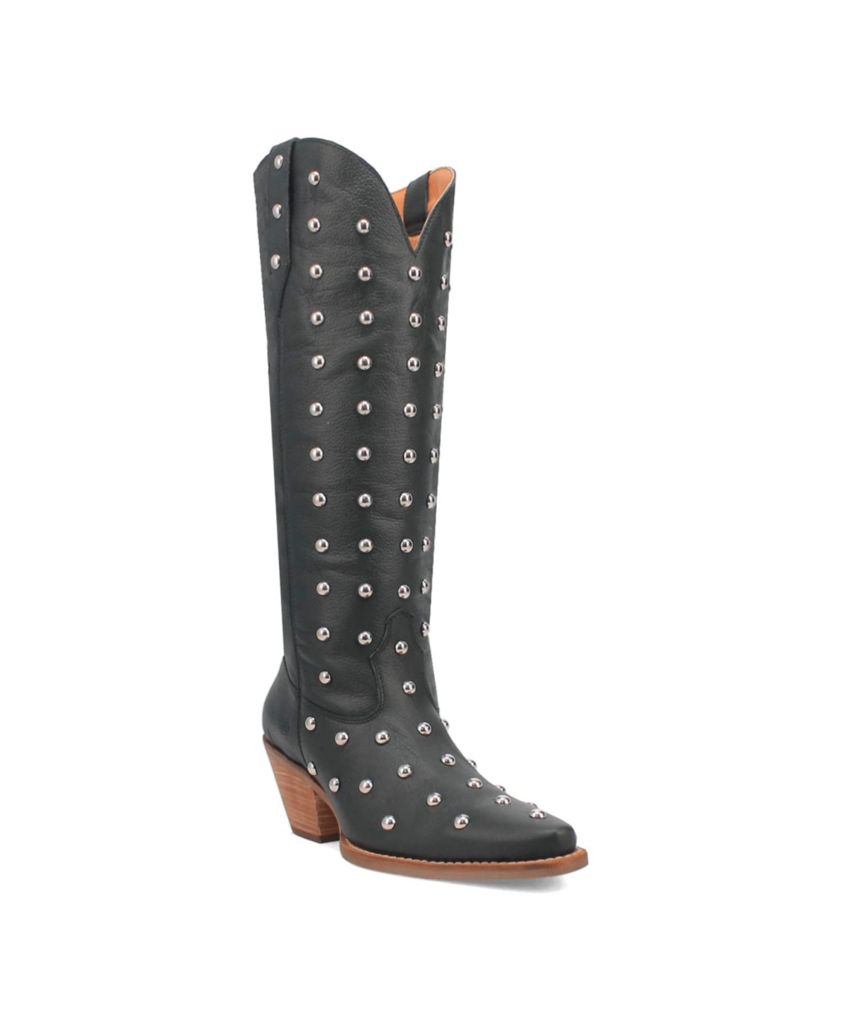 Dingo Women's Broadway Bunny Leather Boots - Black | Macy's