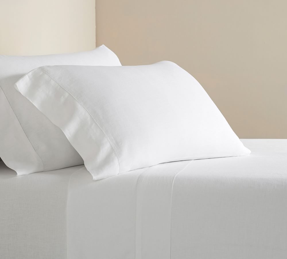 Belgian Flax Linen Sheet Set | Pottery Barn (US)