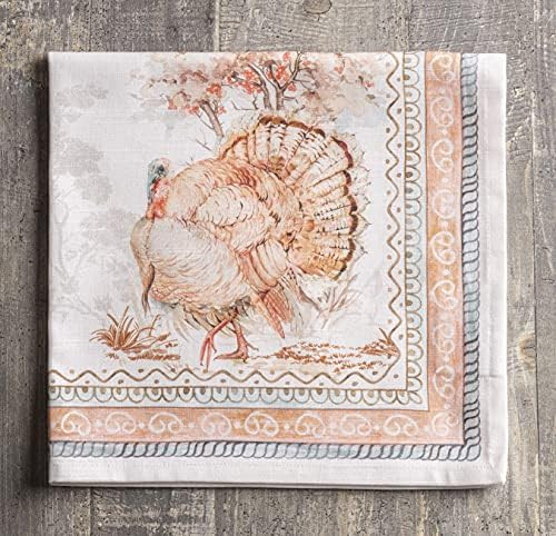 Maison d' Hermine Giving Thanks 100% Cotton Soft and Comfortable Set of 4 Napkins Perfect for Fam... | Amazon (US)