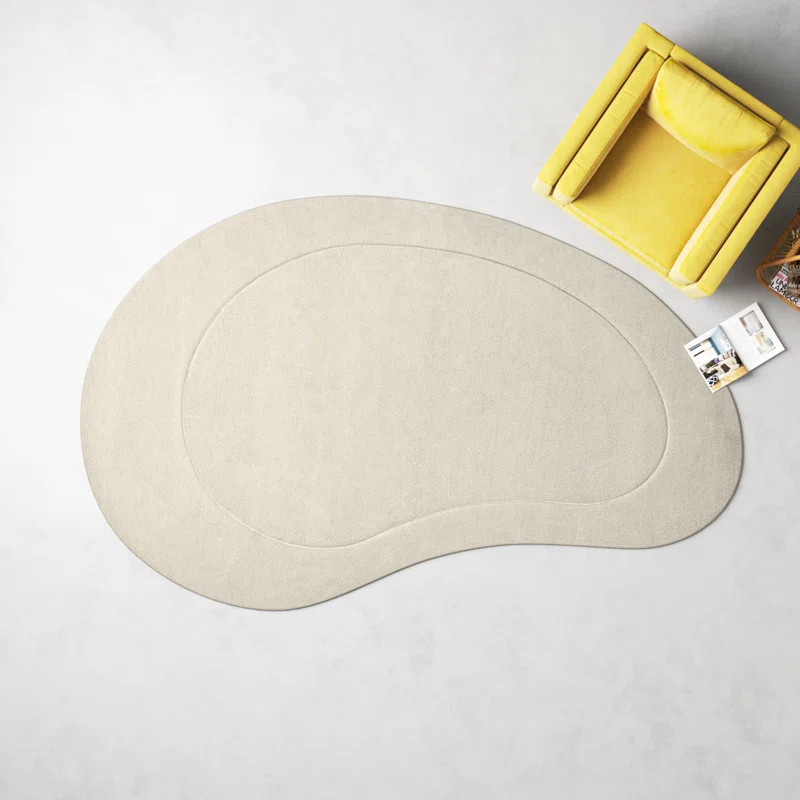 Jacquelyn Hand Tufted Wool Solid Color Rug | Wayfair North America