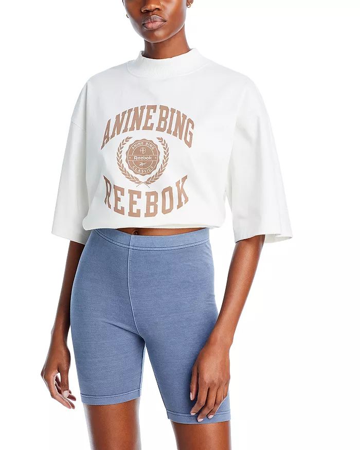 Cotton Dropped Sleeve Graphic Tee | Bloomingdale's (US)