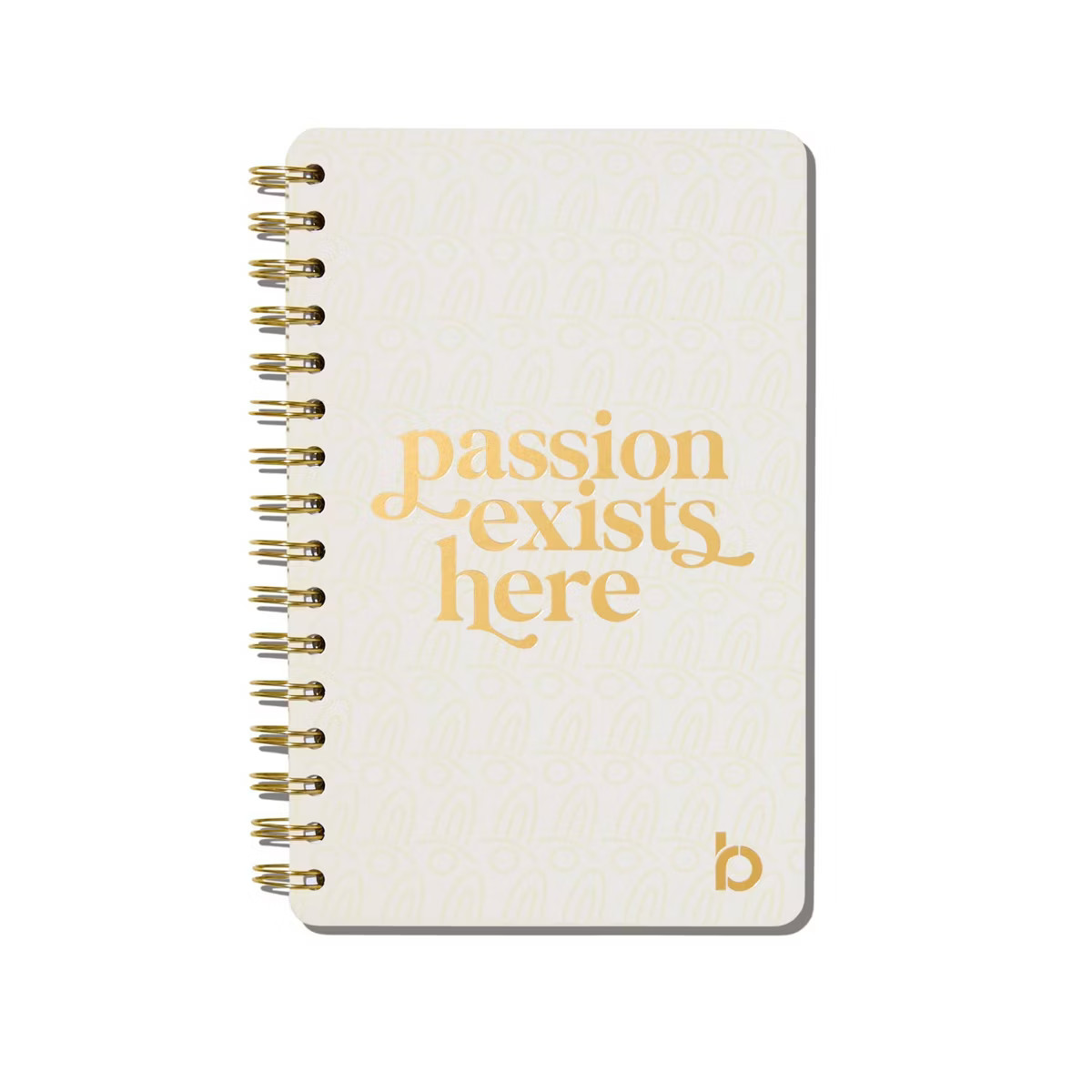 Be Rooted 240pg Ruled Journal 5.5"x8.5" Passion Exists Here | Target
