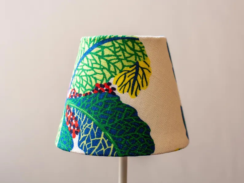 Josef Frank Exotic Butterfly shade cover for cordless lamp shade colorful lampshade garden party ... | Etsy (Global)