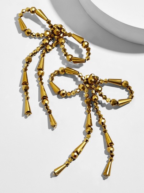 Nicolette Bow Drop Earrings | BaubleBar (US)