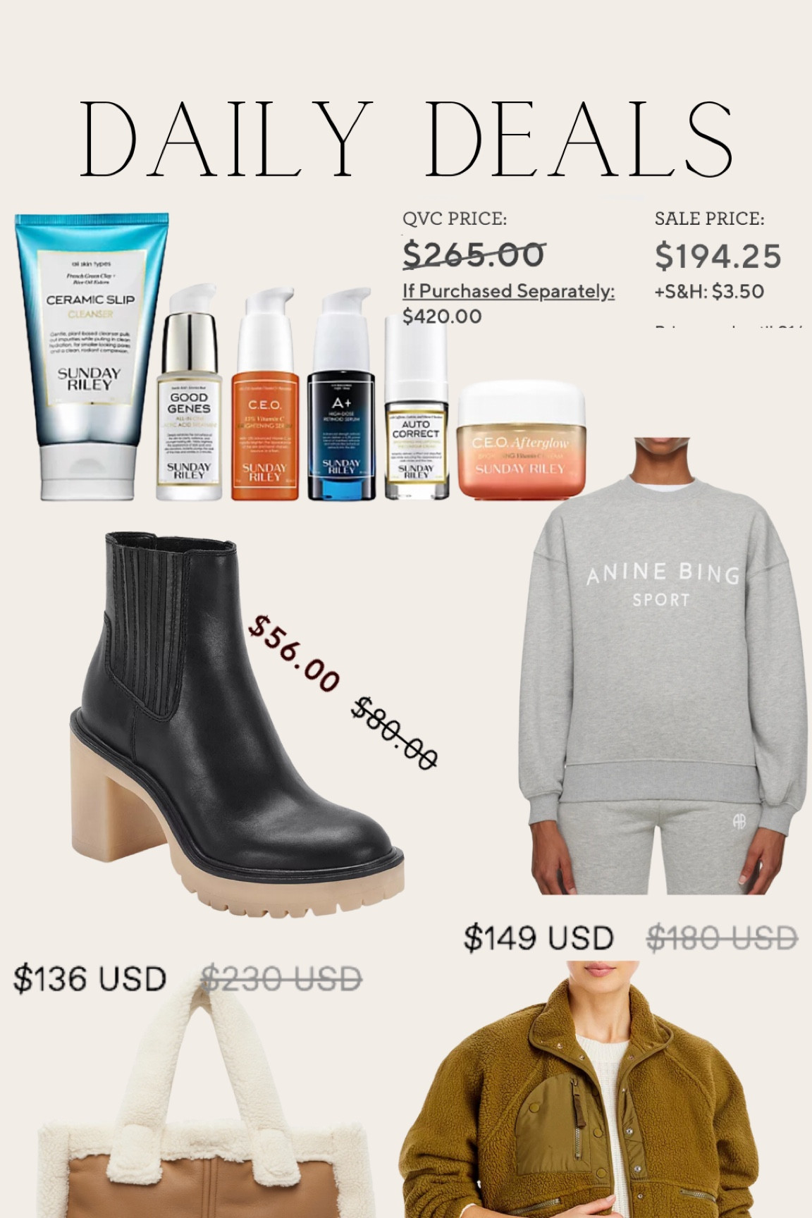 Daily deals! 

#LTKSeasonal #LTKsalealert #LTKshoecrush