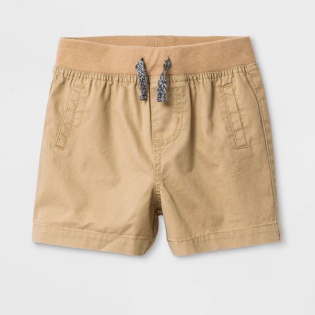 Baby Boys' Twill Chino Shorts - Cat & Jack™ Tan | Target