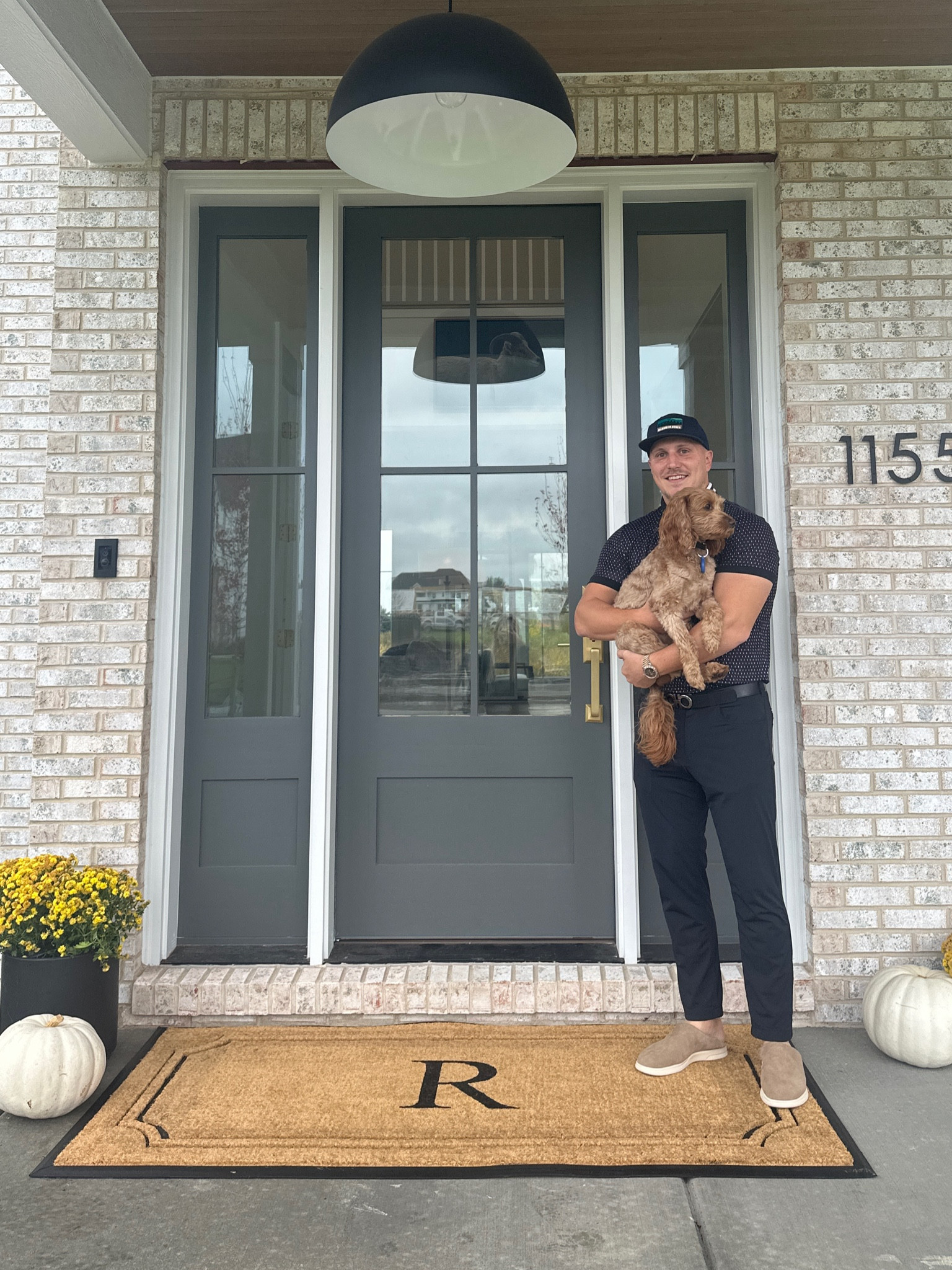 Stepping into my home sweet home with a personalized touch! 🏡✨ #DoorMatLove #HomeSweetHome

#LTKhome