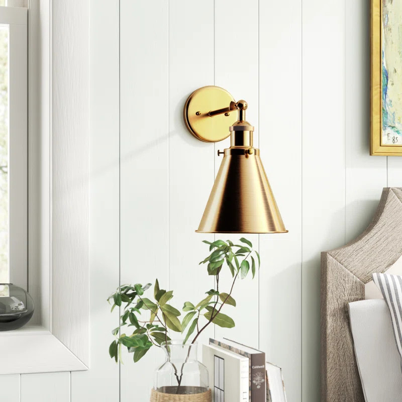 Niko Iron Swing Arm Sconce | Wayfair Professional