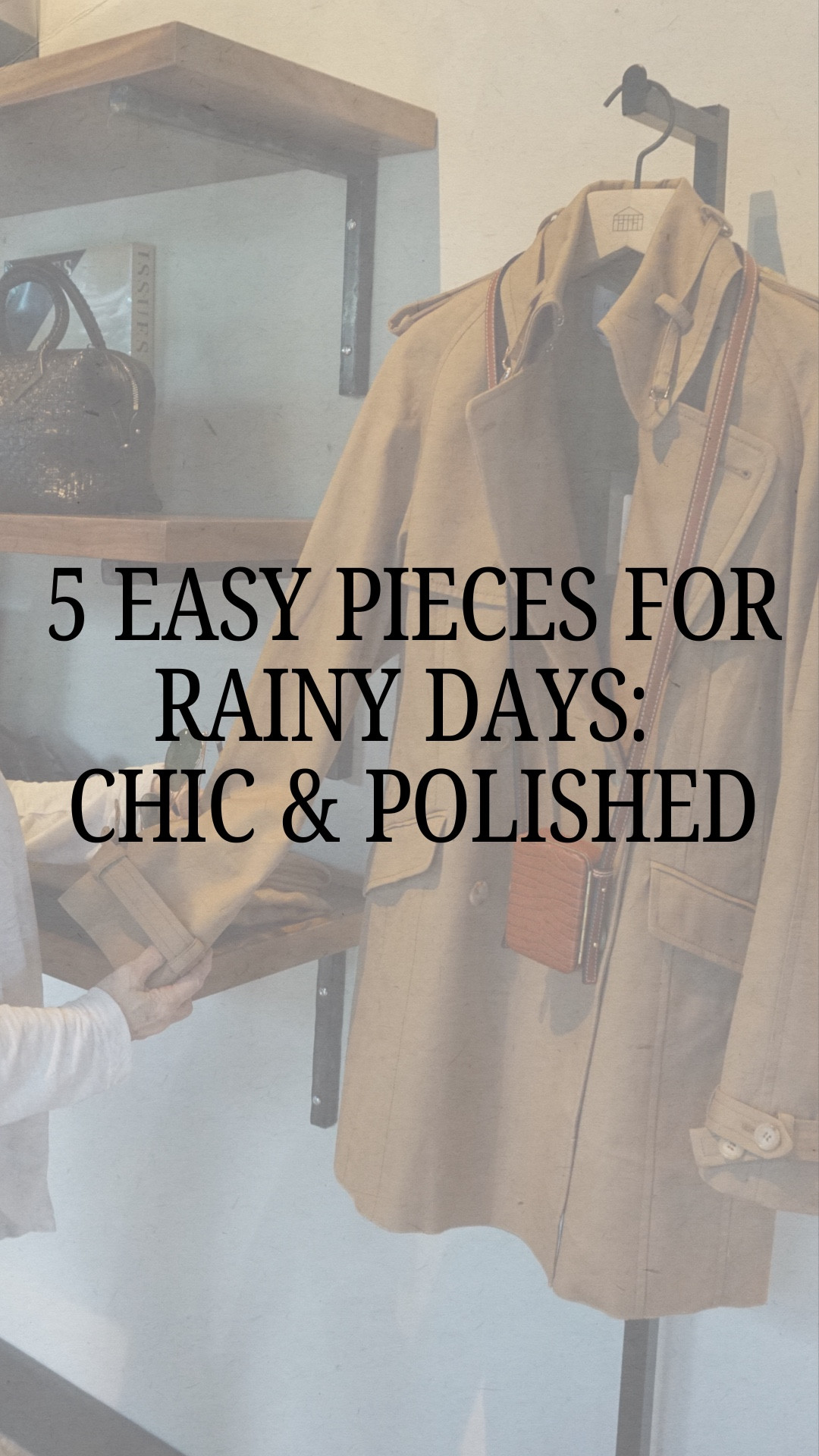 Rainwear, elevated. ☔️ 

This week’s 5 Easy Pieces features a chic formula built around trenches, rain jackets, and pointed-toe rain boots — because staying dry doesn’t mean sacrificing style.


#LTKgrwm #LTKSeasonal #LTKmorningroutine