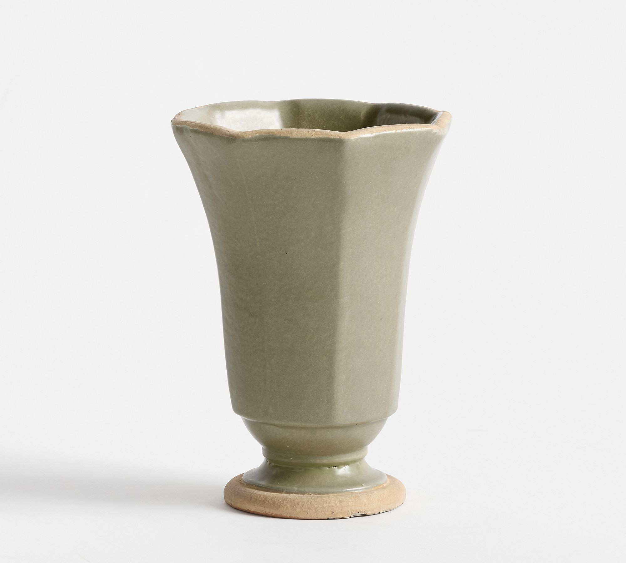 Ceramic Faceted Vase Collection | Pottery Barn (US)