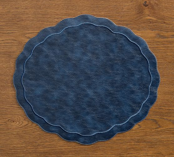 Faux Leather Placemats - Set of 4 | Pottery Barn (US)