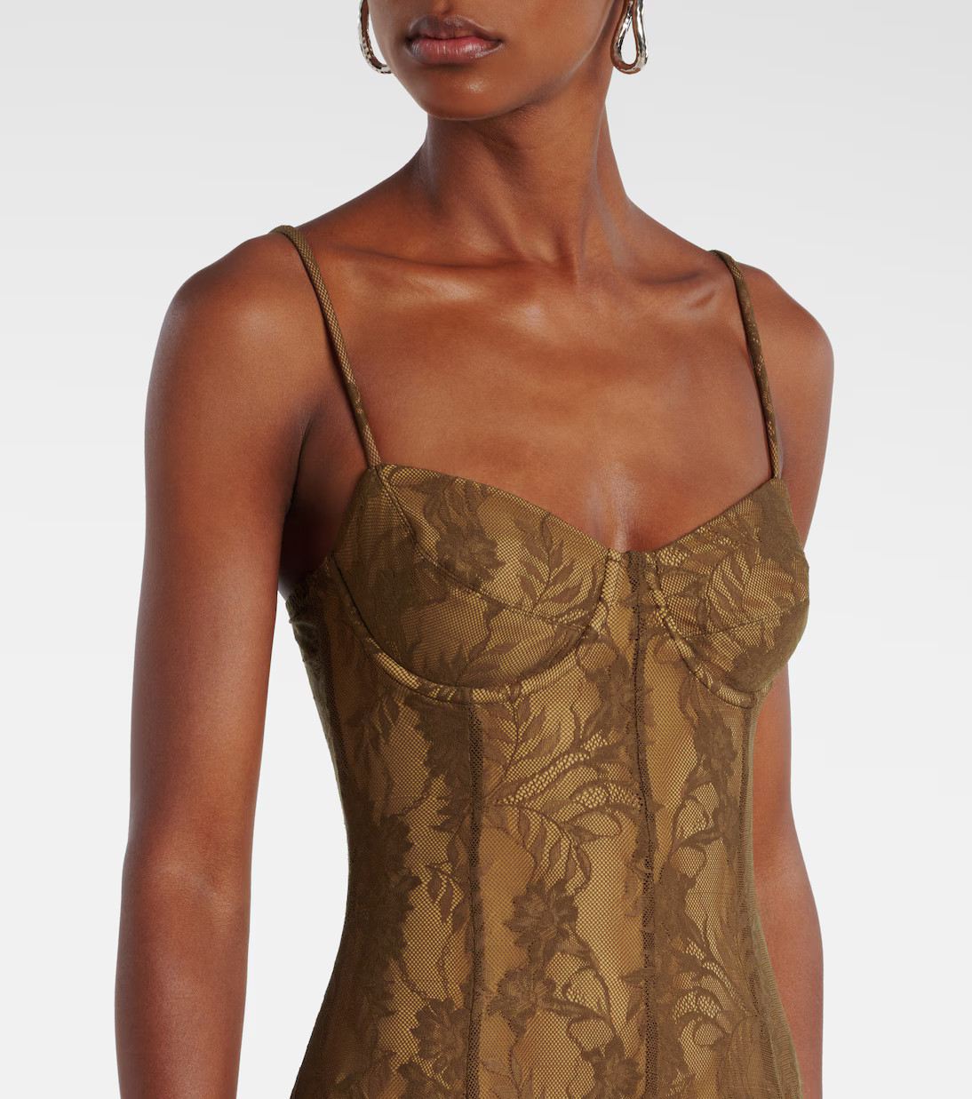 Lace midi dress | Mytheresa (US/CA)