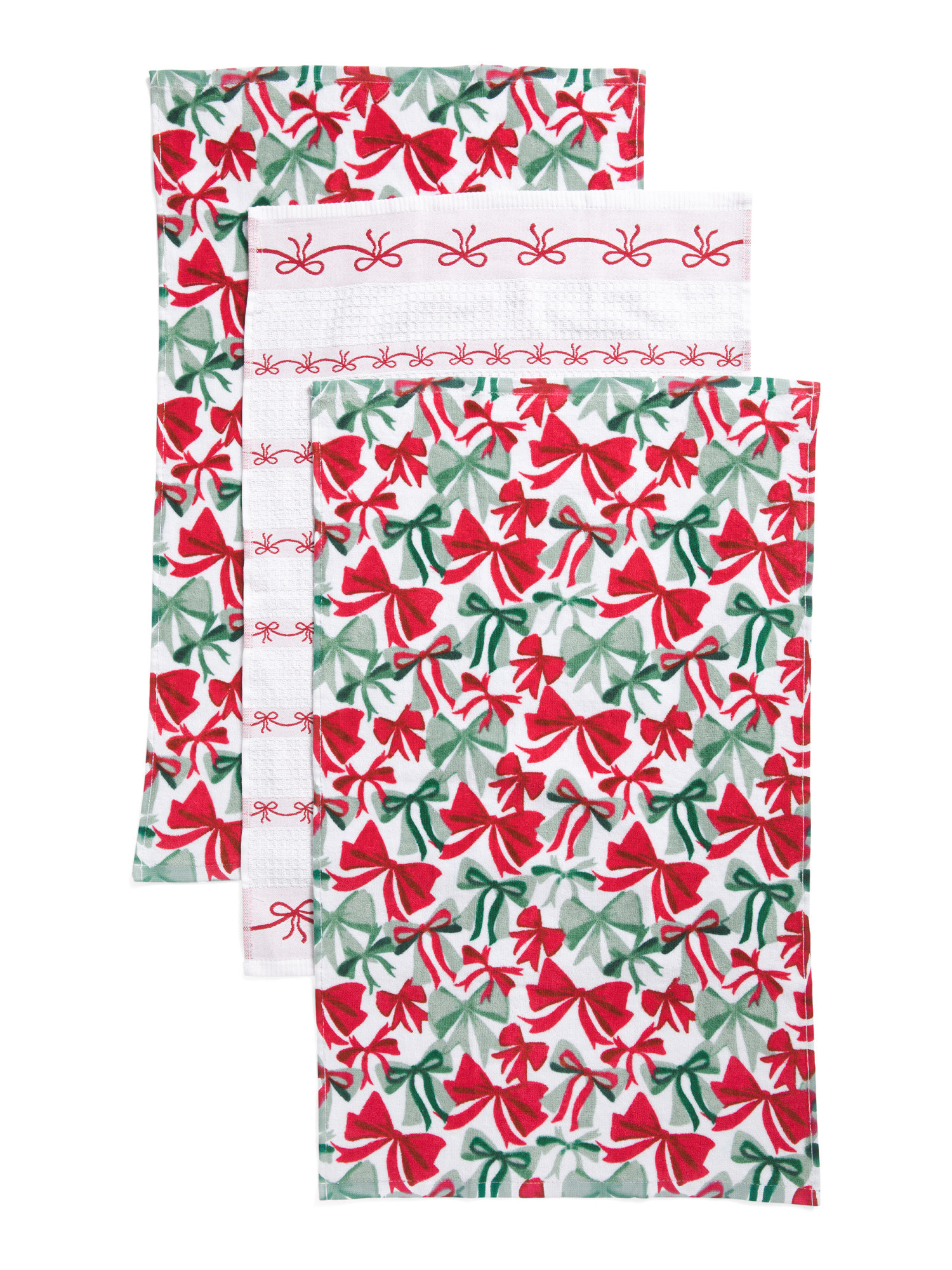 Set Of 3 Whistler Bow Kitchen Towels | Entertaining | Marshalls | Marshalls