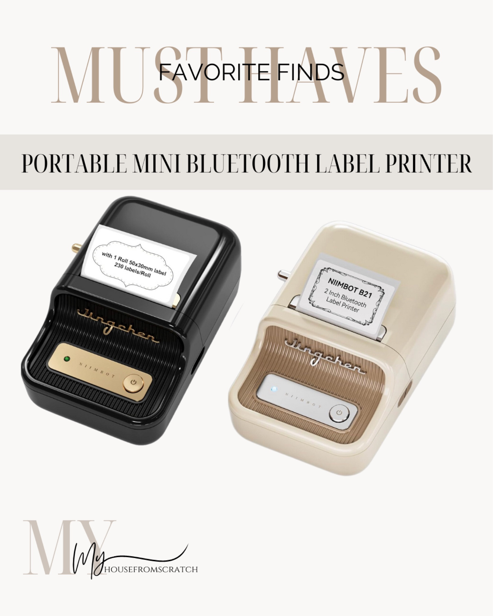 Portable mini Bluetooth label printer, kitchen organizing, organizing hacks, organization, Amazon favorite finds, Walmart finds, amazon must haves 

#LTKhome #LTKfamily #LTKsalealert