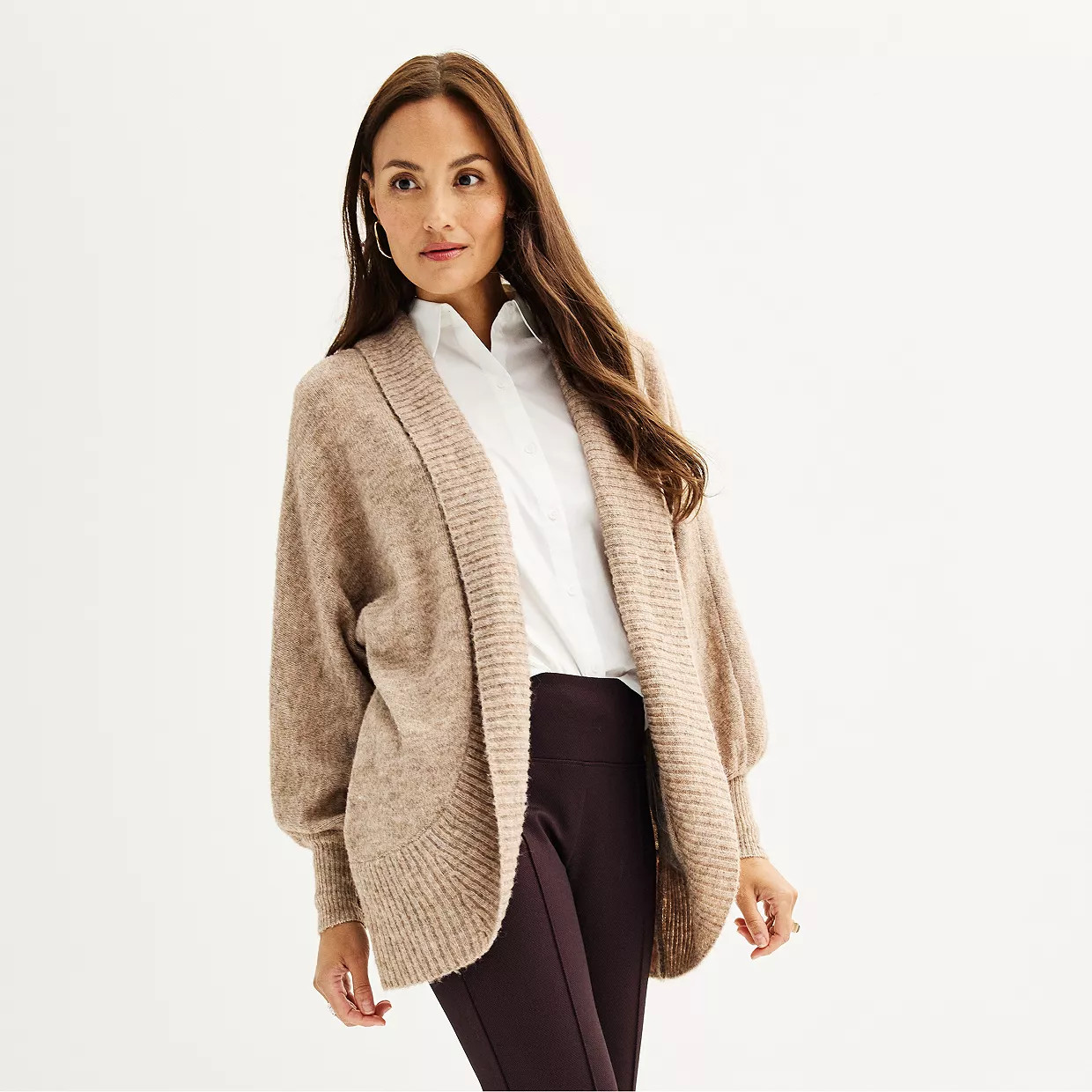 Women's Nine West Dolman Cocoon Cardigan | Kohl's