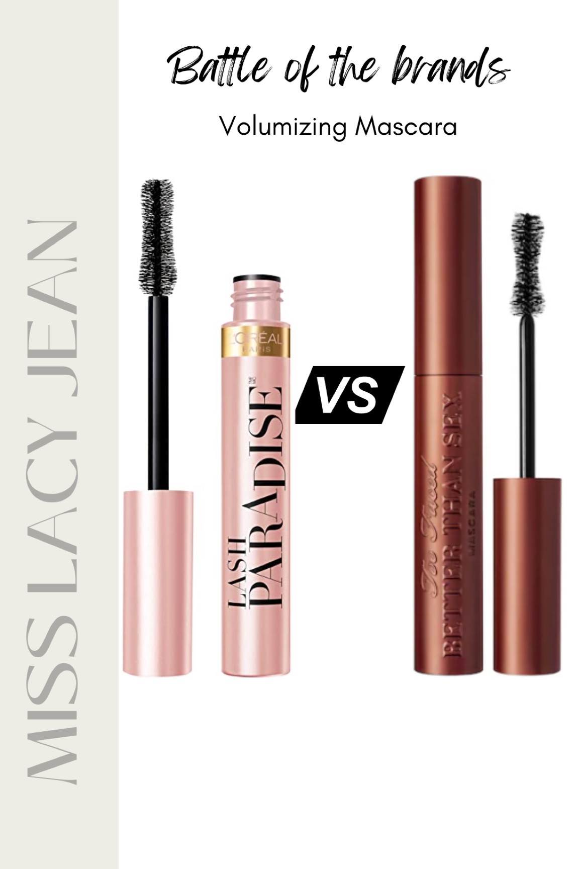 Save vs splurge
Volumizing mascara
Lash paradise
Better than sex mascara


#LTKFind #LTKbeauty #LTKunder50