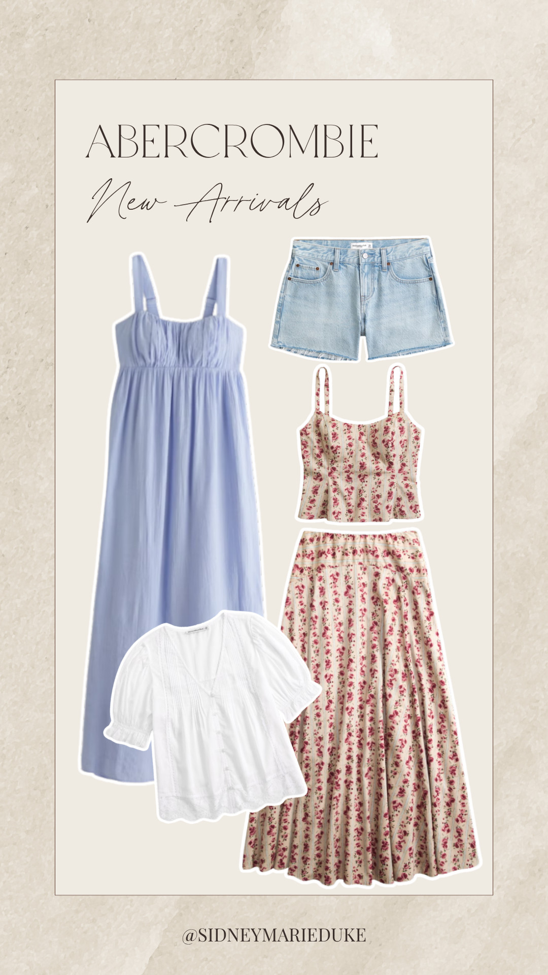 A few effortless outfits that caught my eye🩵 New arrivals from Abercrombie!!





Summer outfits, summer dresses, matching set, blouse, denim, jean shorts, skirt set, maxi skirt, tank, sidneymarieduke 

 #LTKootd #LTKSeasonal