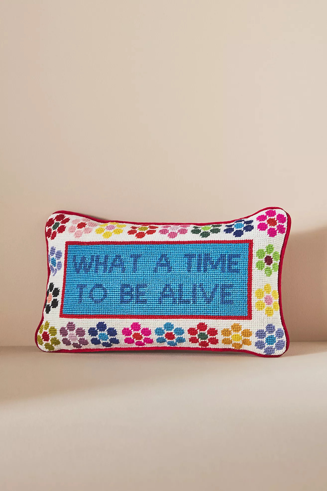 Furbish Studio Needlepoint Pillow | Anthropologie (US)