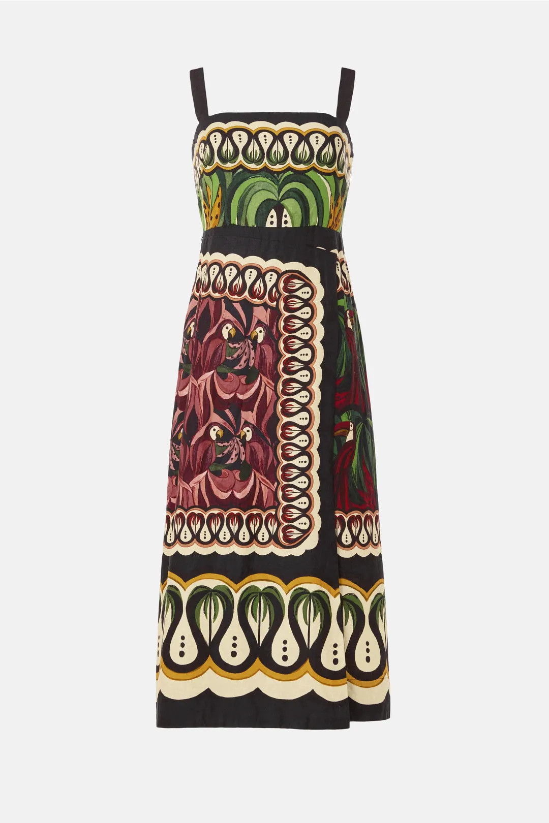 Coconut Tree Flow Scarf Dress | Rent the Runway