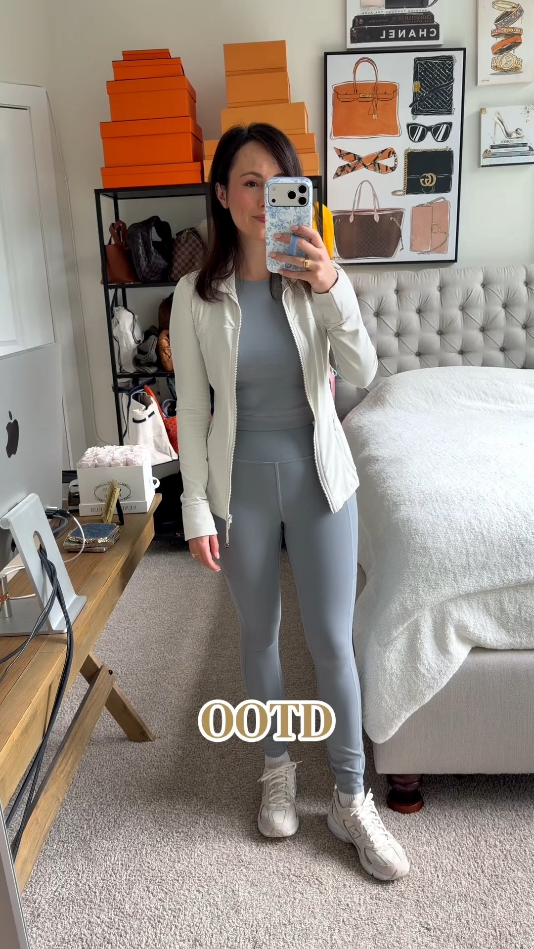 Lululemon set in rhino grey with define jacket in bone

#LTKootd #LTKSeasonal #LTKfitnessgoals