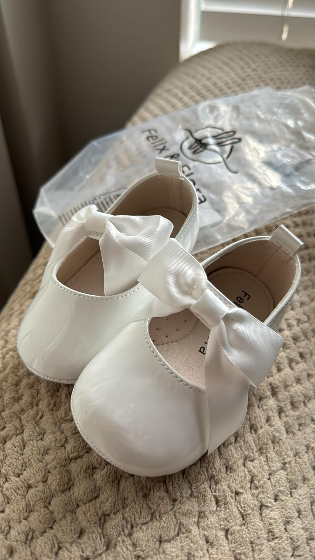 Felix & Flora Soft Sole Baby Shoes - Infant Baby Walking Shoes Moccasinss Rubber Sole Crib Shoes | Amazon (US)