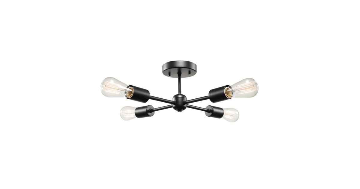 Globe Electric 66008 Vane 4 Light 17" Wide | Build.com | Build.com, Inc.
