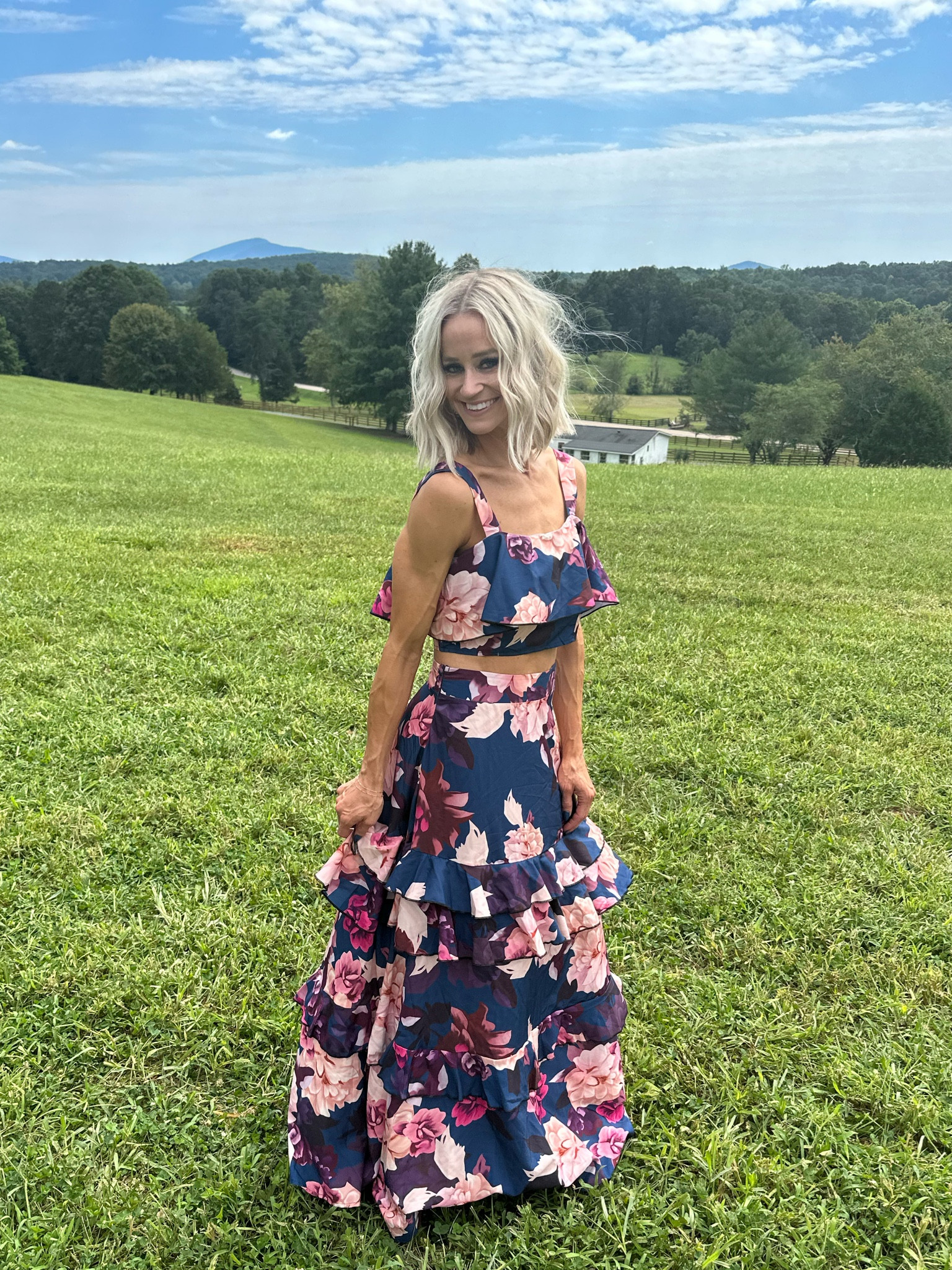 Sweet flowy floral 2 piece dress with a price as killer as the look 🔥

#weddingguest #skirtset 

#LTKunder50 #LTKwedding #LTKsalealert