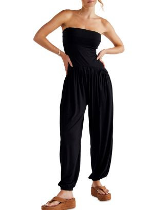 Mora Strapless Balloon Leg Jumpsuit | Bloomingdale's (US)