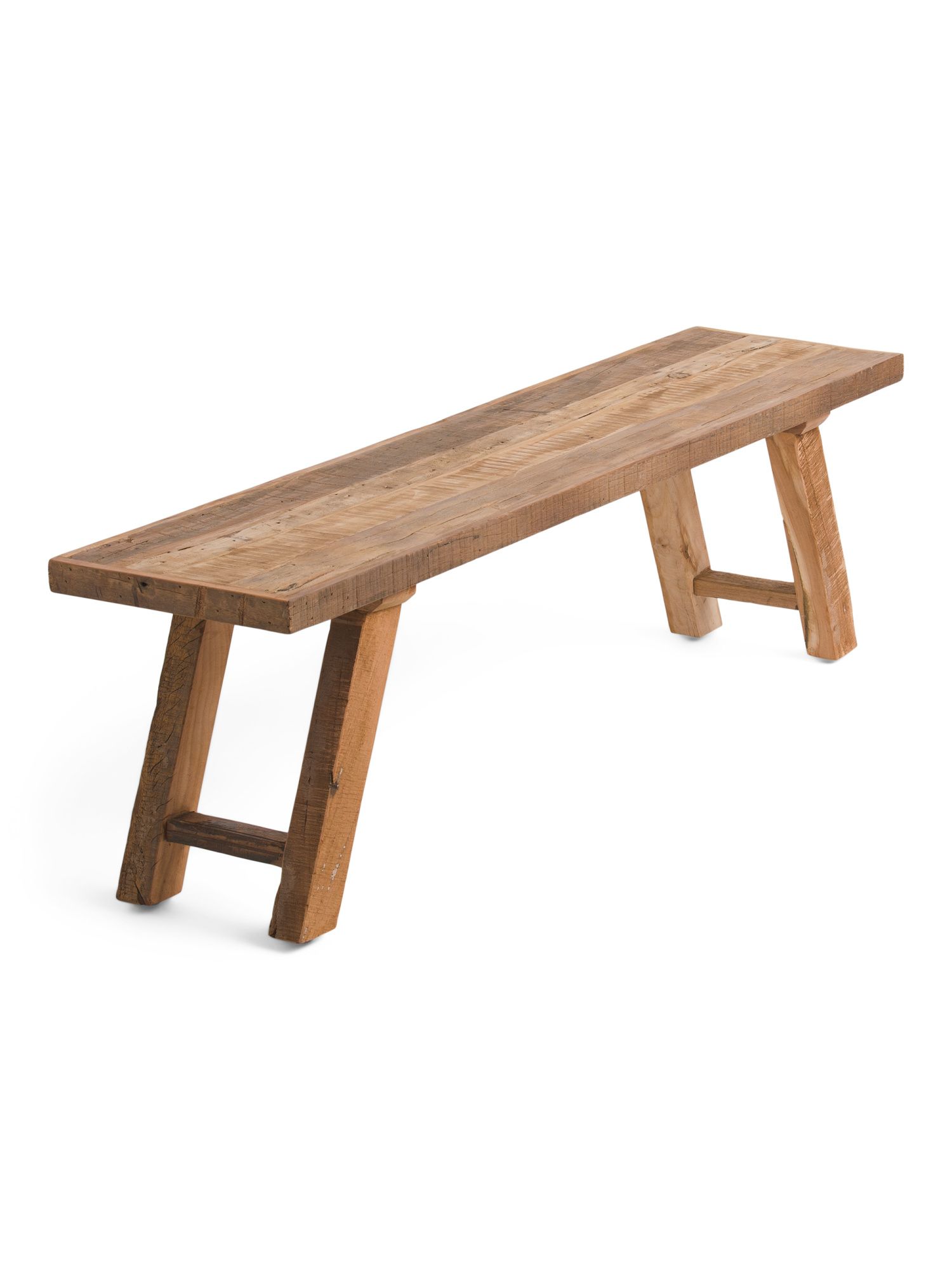 60x14x18 Reclaimed Hardwood Bench | TJ Maxx