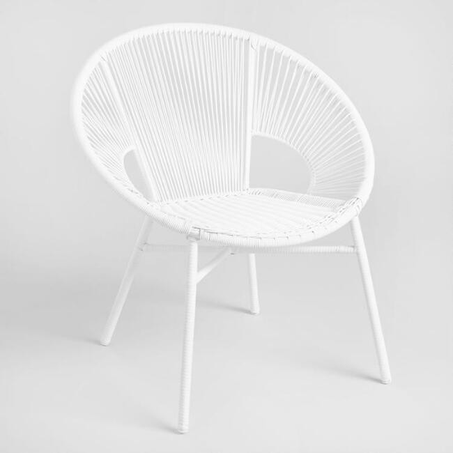 Round All Weather Wicker Camden Outdoor Chair | World Market
