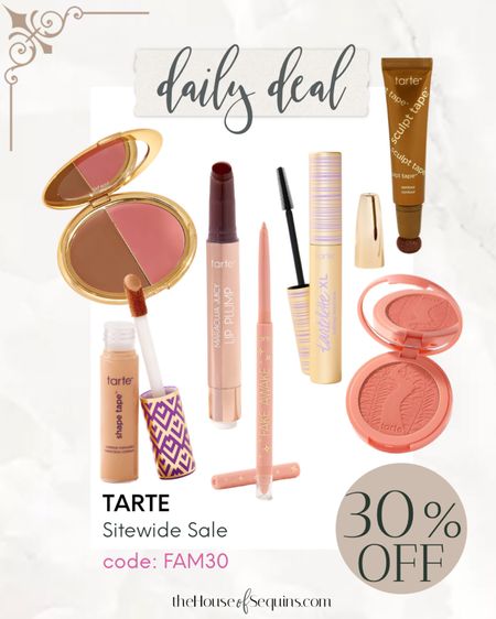 Tarte 30% OFF SITEWIDE with code FAM30

Follow my shop @thehouseofsequins on the @shop.LTK app to shop this post and get my exclusive app-only content!

#liketkit 
@shop.ltk
https://liketk.it/4BTCd