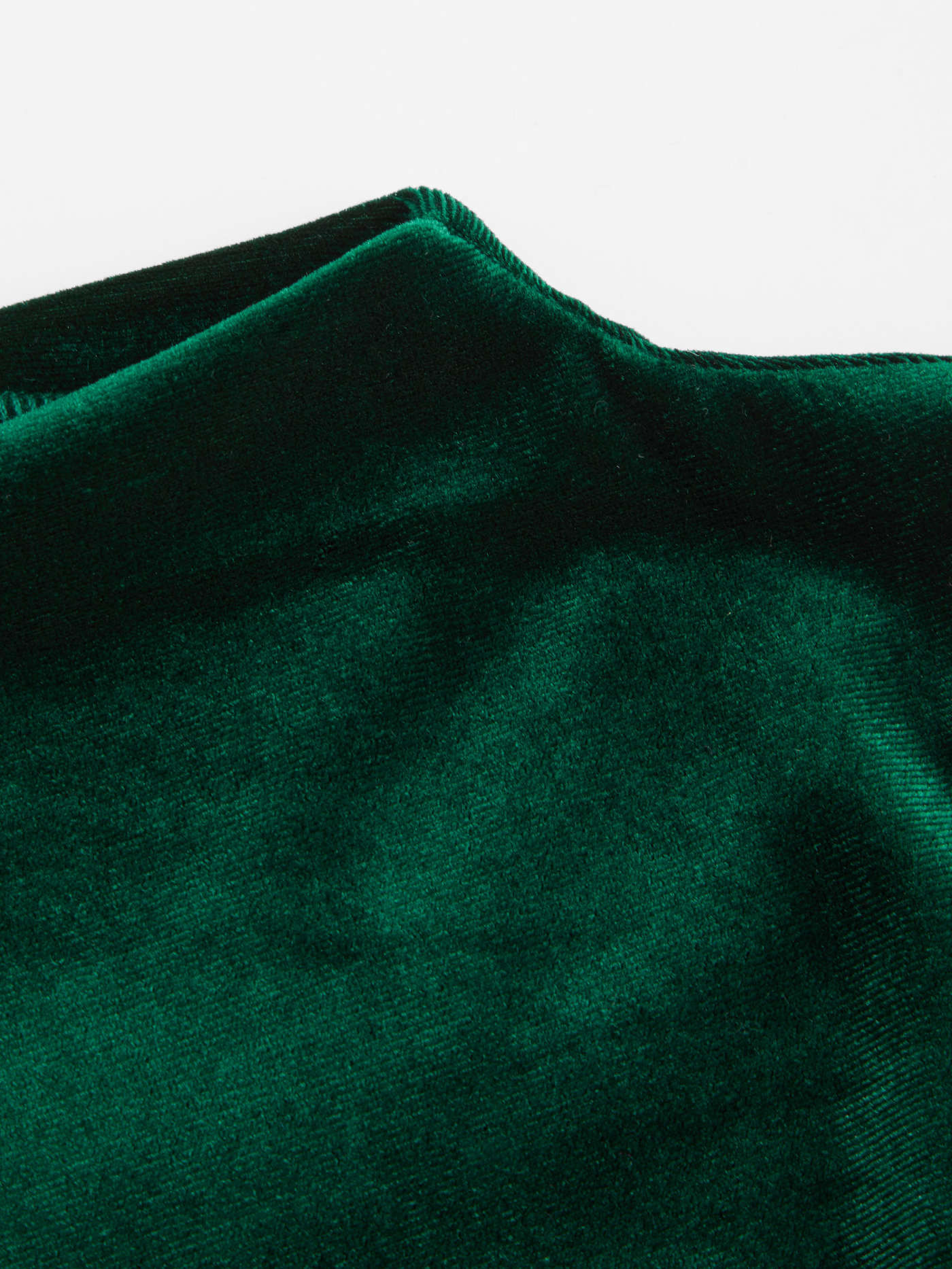 Velvet High Neck Ruched Maxi Dress... | Cider