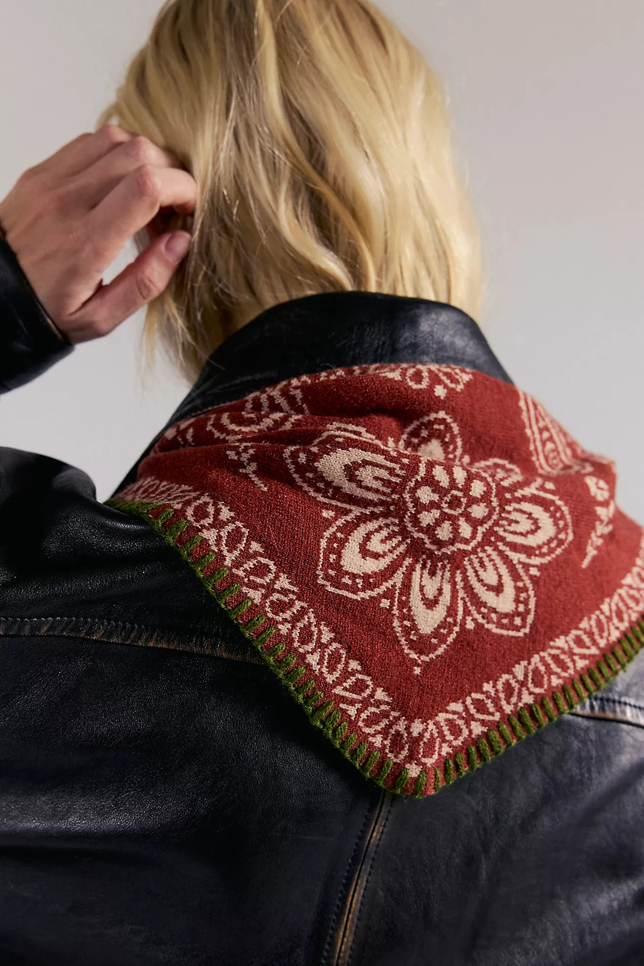 Carmen Knitted Triangle Bandana | Free People (Global - UK&FR Excluded)