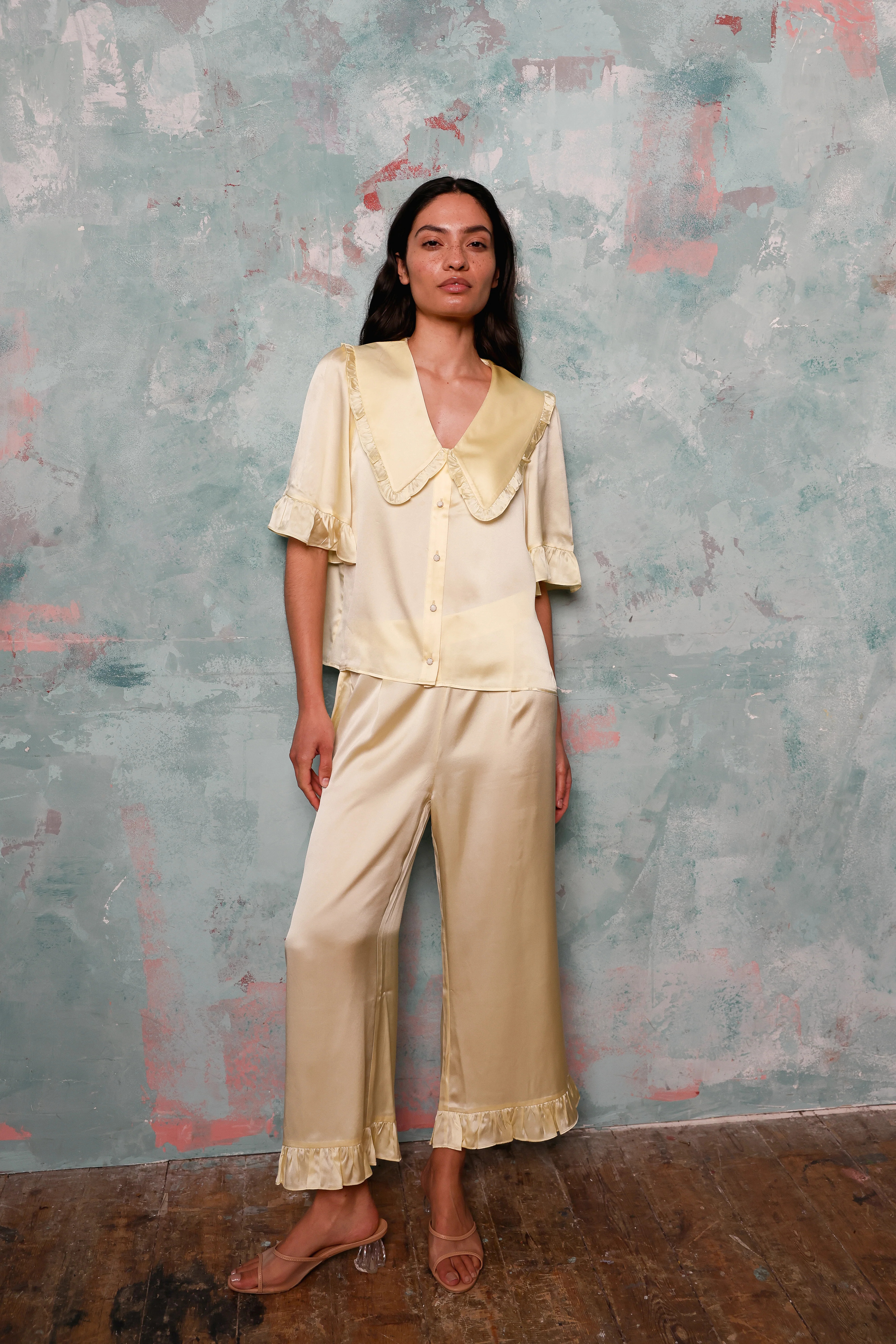 Selene pear silk set | It's 9pm