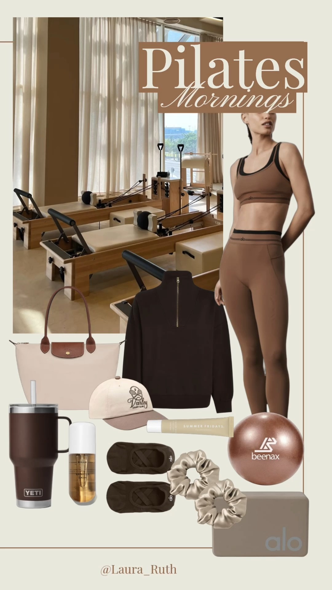 Currently in my Pilates by Izzy era! 🤎🤍

Think slow summer mornings, reformer classes or pilates at home, oversized totes, neutral activewear and an iced matcha afterwards. If that's your vibe too, I've linked everything you need in my LTK. 

 #LTKuk #LTKsummer #LTKfitness