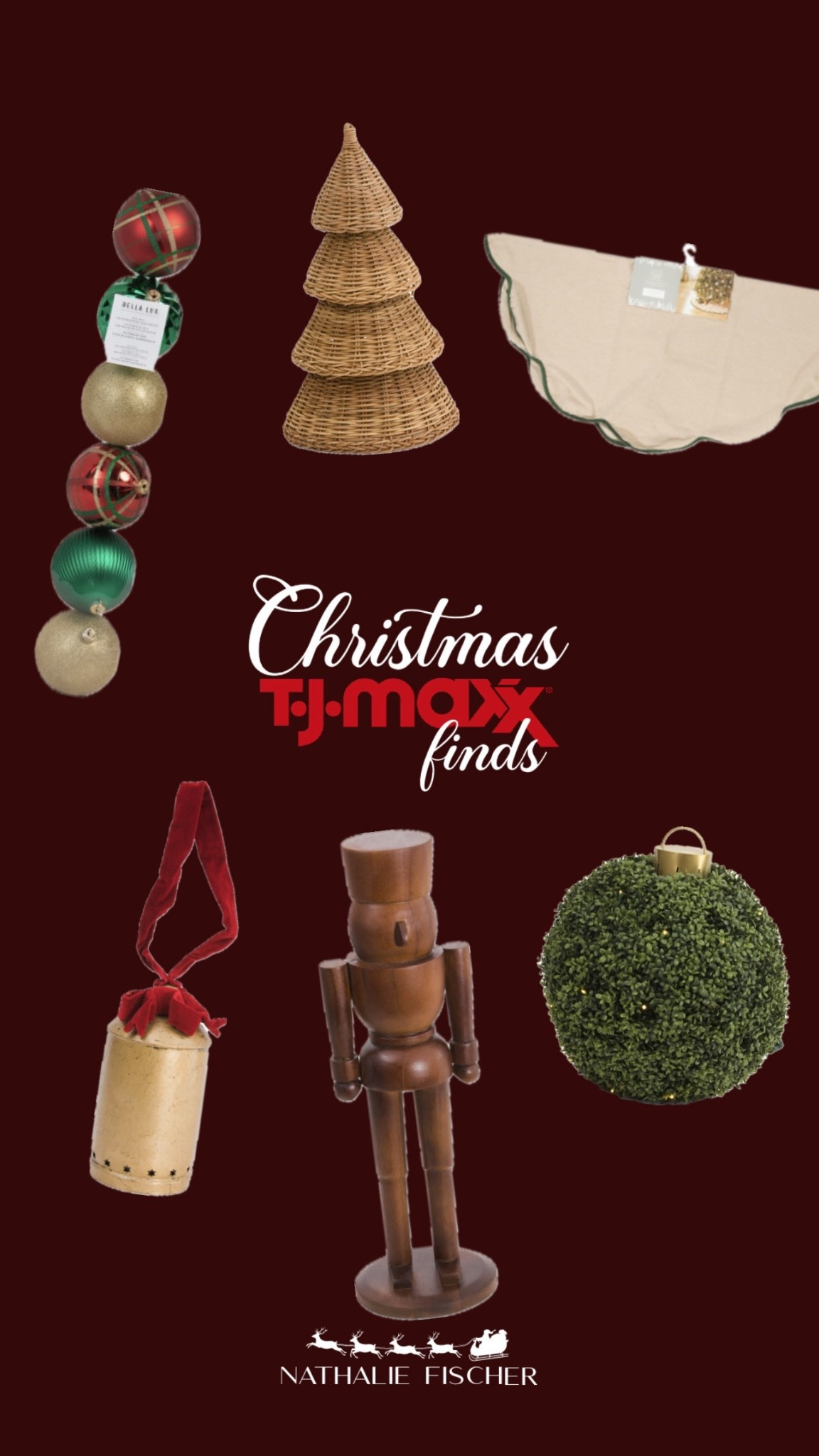 Tjmaxx Christmas decor finds 🎄

#LTKSeasonal #LTKHoliday #LTKHome