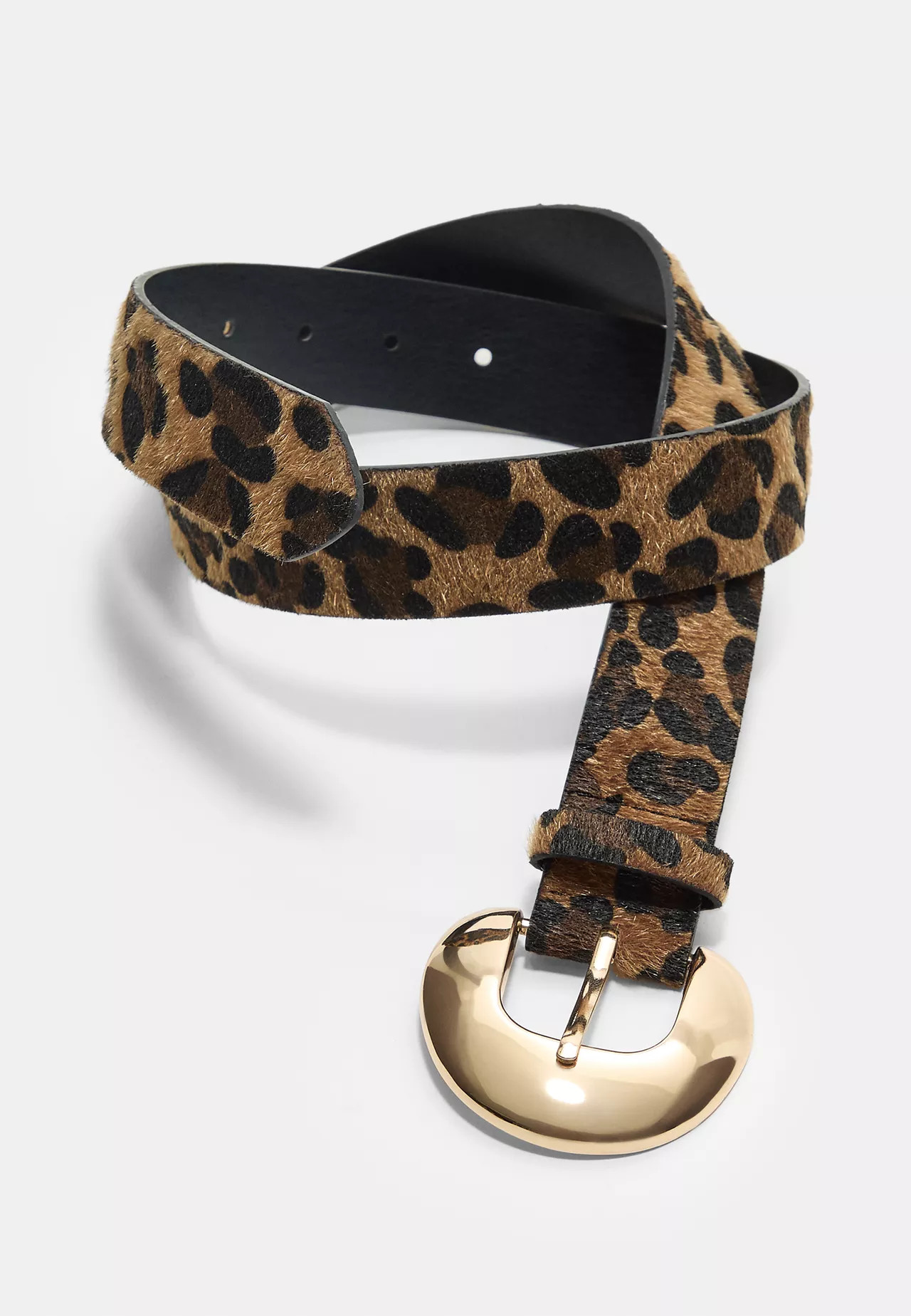 Gürtel mit Leopardenmuster und Mond-Schnalle - Mode für Damen | Stradivarius Deutschland | Stradivarius DE