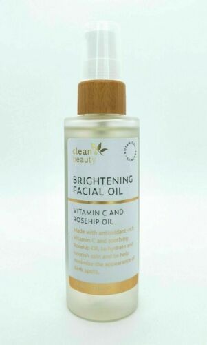 Clean Beauty Brightening Facial Oil Retinol Vitamin C & Rosehip Oil 2 oz 605923511048 | eBay | eBay US