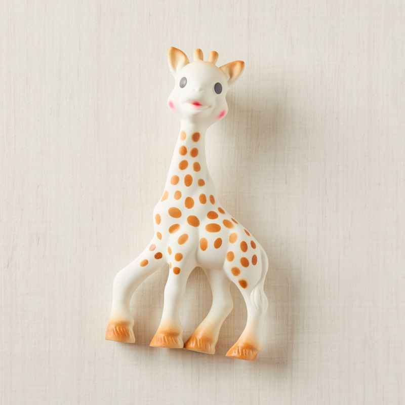 Sophie La Giraffe Baby Teether + Reviews | Crate & Kids | Crate & Barrel