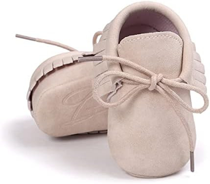 CENCIRILY Infant Baby Fringe Moccasin Slipper Boys Girls Tassel Suede Leather Toddler Sneakers So... | Amazon (US)