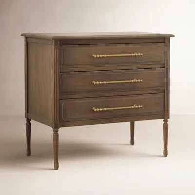 Carli Solid Wood 3 - Drawer Accent Chest | Wayfair North America