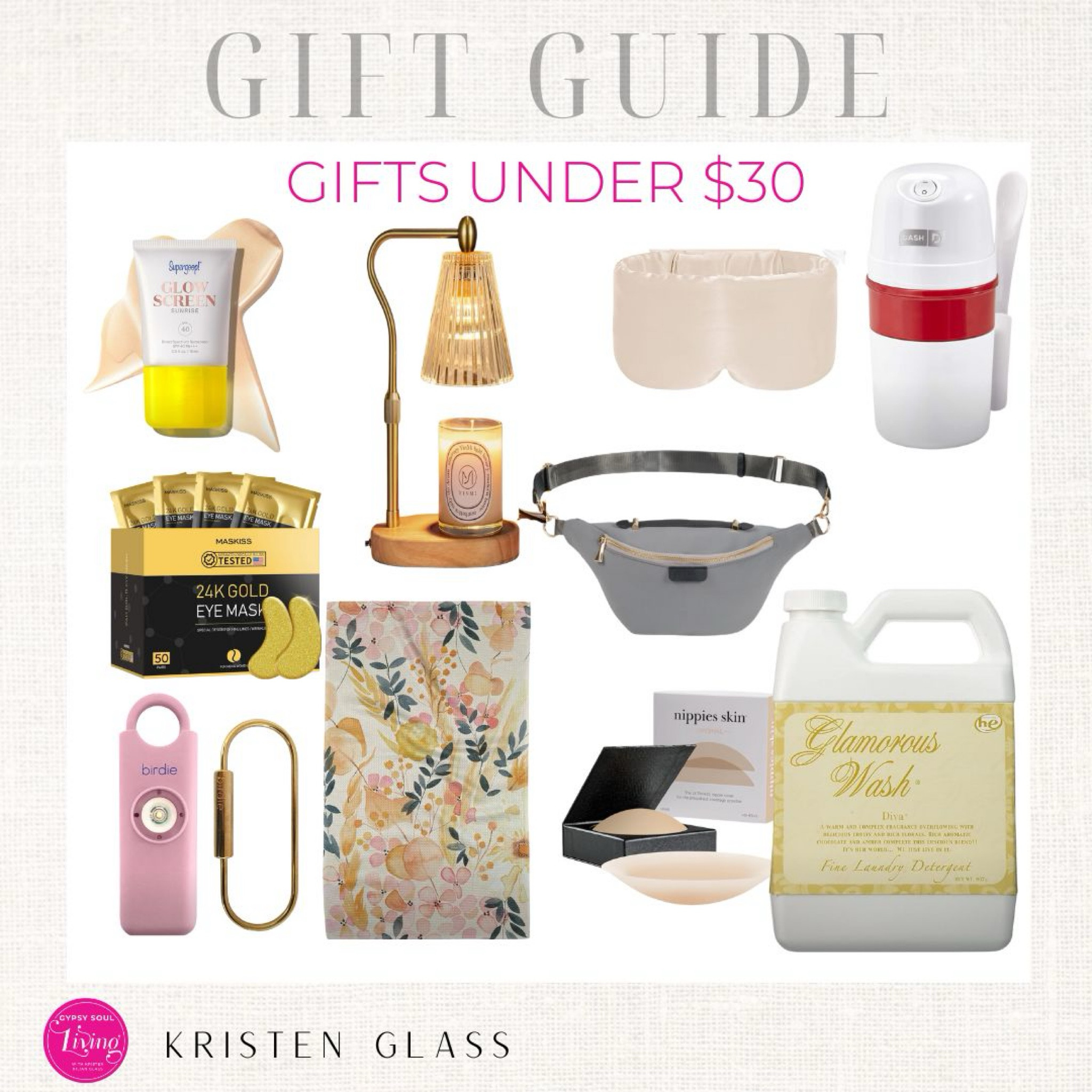 Gift guide. Gifts under $30. Hostess gifts. White elephant gift ideas. Self care. Gift ideas for her. Travel must haves.

#LTKTravel #LTKGiftGuide #LTKFindsUnder50